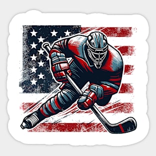 Hockey Sticker